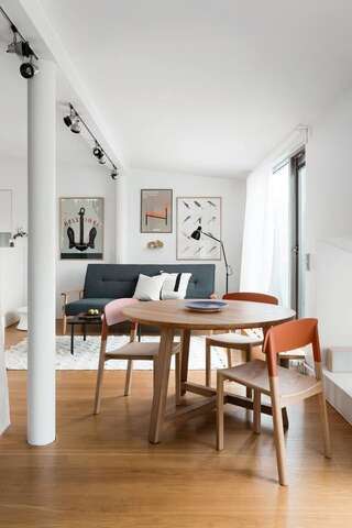 Дома для отпуска Central Nordic Design Penthouse with Terrace Хельсинки Апартаменты-3